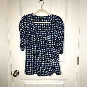 Style & Co print blouse top, size 2X CB184